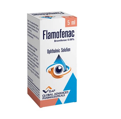 FLAMOFENAC 0.09 EYE DROPS 5ML