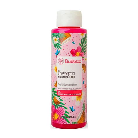BUBBLZZ MOISTURE LOCK SHAMPOO FOR DRY HAIR 500 ML
