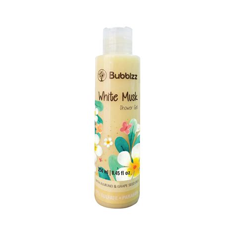 BUBBLZZ WHITE MUSK SHOWER GEL 250ML