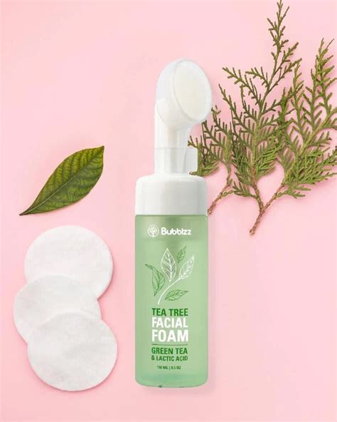 BUBBLZZ TEA TREE FACIAL FOAM 150ML
