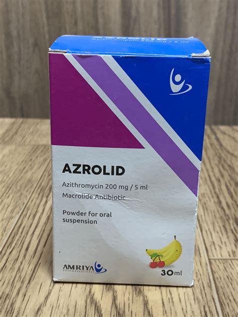AZROLID 1200MG 5ML FOR ORAL SUSP. 30ml