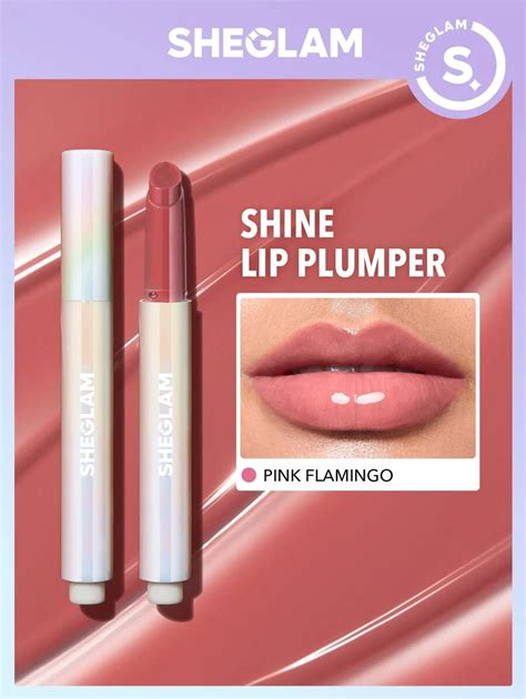 SHEGLAM POUT PERFECT SHINE LIP PLUMPER (PINK FLAMINGO) 2G