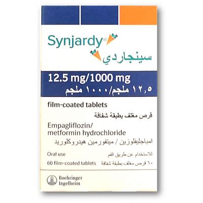 SYNJARDY 12.5 1000MG 60TAB --