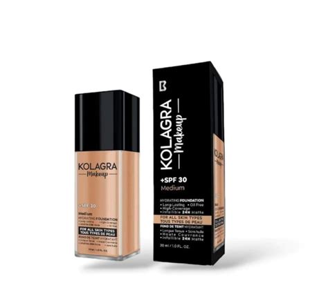 KOLAGRA MAKEUP FOUNDATION SPF30+ MEDIUM 30ML