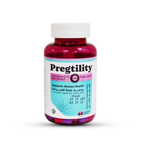 PREGTILITY 60 HARD GELATIN CAP