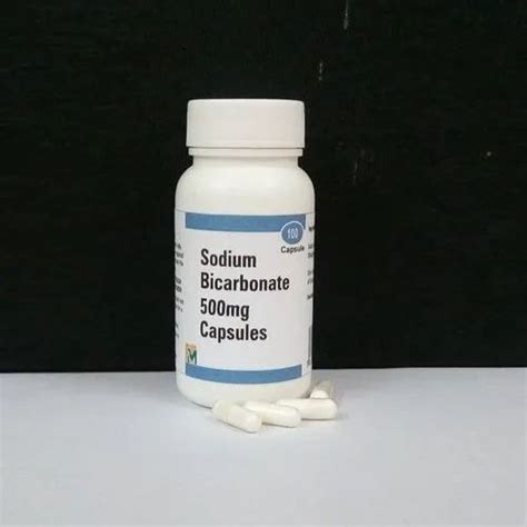 SODIUM BICARB 500 MG 30 CAPS