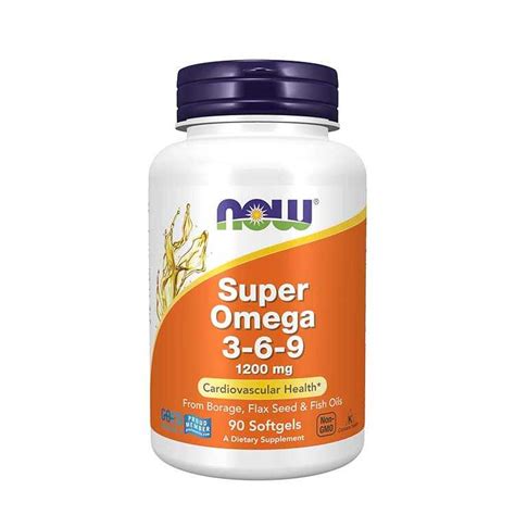 NOW SUPER OMEGA 3 6 9 90 CAP