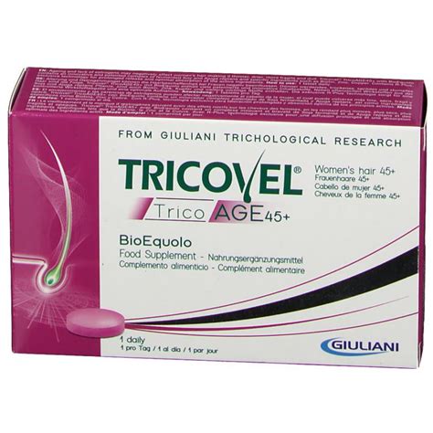 TRICOVEL TRICO AGE 45+ BIO EQUOLO 30TAB