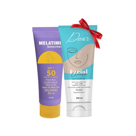 MELATIME SUN GEL SPF50 50ML+DEAR CLEANSER 200ML