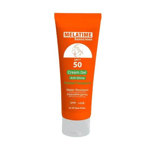 MELATIME SUN CREAM GEL SPF50 120ML+DEAR LIGHTENING CREAM 60MG