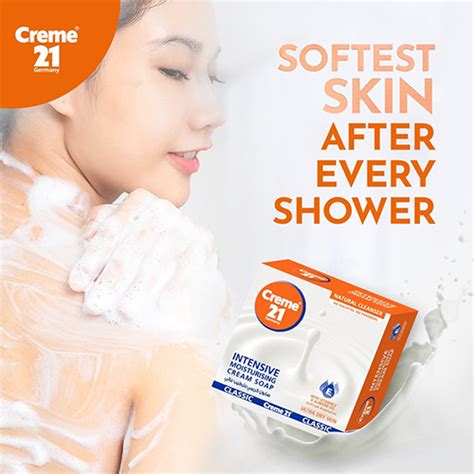 CREME 21 ANTIBACTERIAL MOIST CREAM SOAP 125G