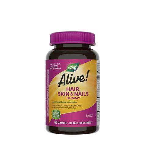 ALIVE HAIR SKIN&NAILS 60 GUM