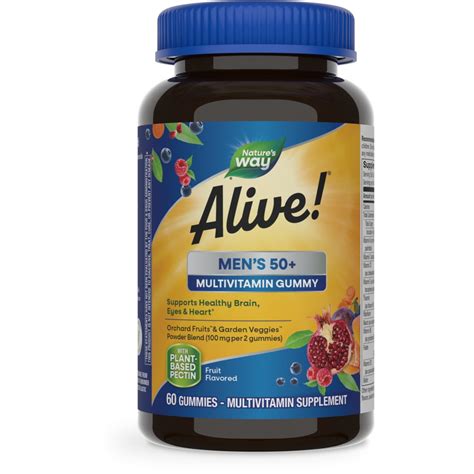 ALIVE MULTIVITAMIN MEN +50 60GUM