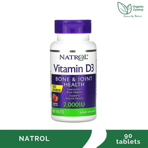 NATROL VITAMIN D3 2000IU 90TAB