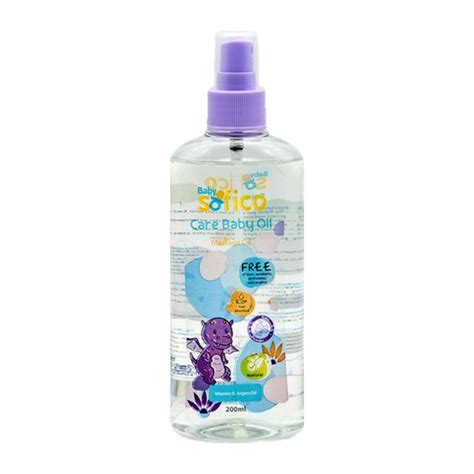 SOFICO BABY CARE OIL VIT E & ARGAN OIL 125ML