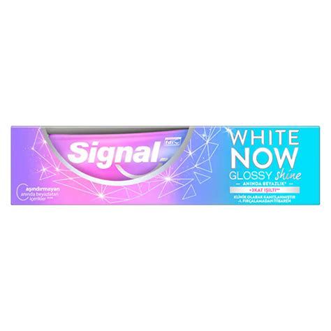 SIGNAL WHITE NOW EXTRA SHINE 75 ML