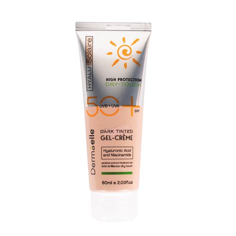 DERMAELLE DARK TINTED GEL CREME SPF50 60 ML
