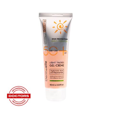 DERMAELLE LIGHT TINTED GEL CREME SPF50 60 ML