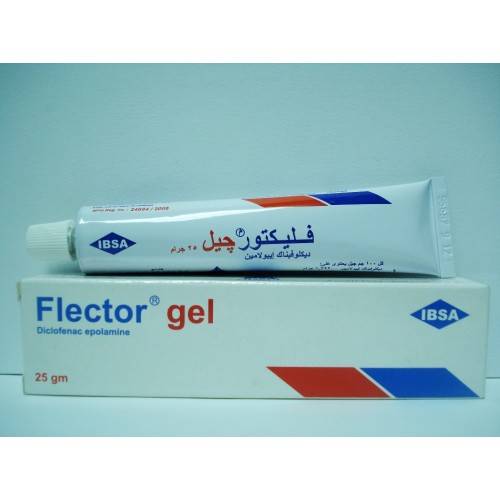 FLECTOR EP 25 MG GEL ---