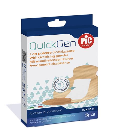 PIC QUICK GEN ARTICOLAZIONI 10X12 5PCS Medical Plaster