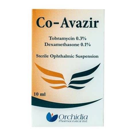 CO-AVAZIR EYE DROPS 10 ML --