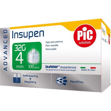 PIC INSUPEN ADVANCED 32G 4MM (100PCS) Pen Nib