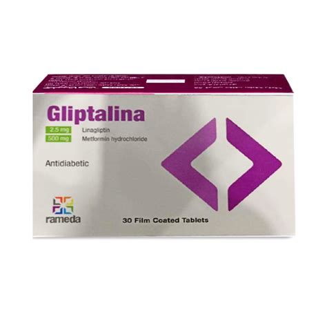 GLIPTALINA 2.5/500MG 30 FC TAB -