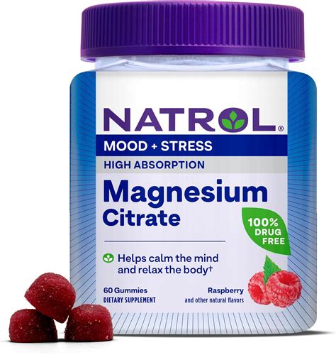 NATROL MAGNESIUM CITRATE 60 GUM