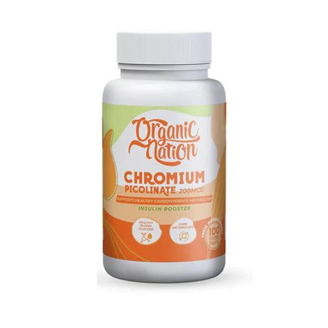 ORGANIC NATION CHROMIUM 100TAB