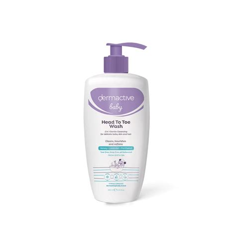 DERMACTIVE BABY HEAD TO TOE WASH 250ML