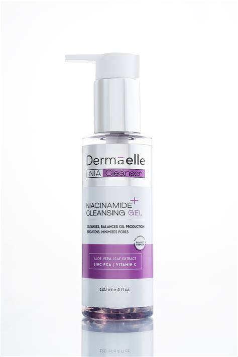 DERMAELLE NIACINAMIDE CLEANSING GEL 120ML