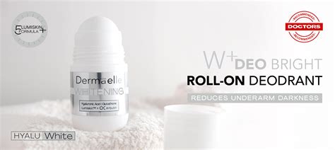 DERMAELLE HYALU WHITE ROLL-ON DEODORANT 50ML