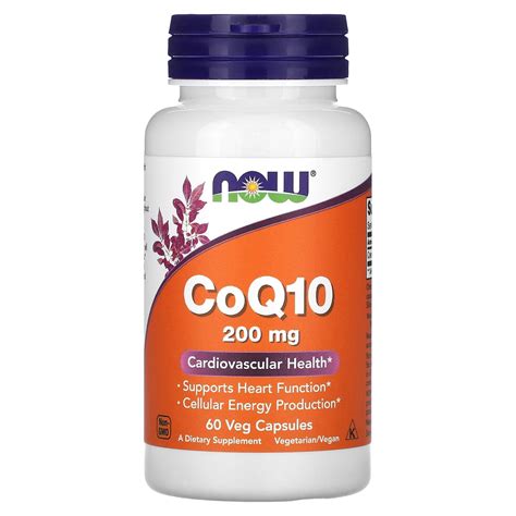 NOW -- CO Q 200MG 60CAP