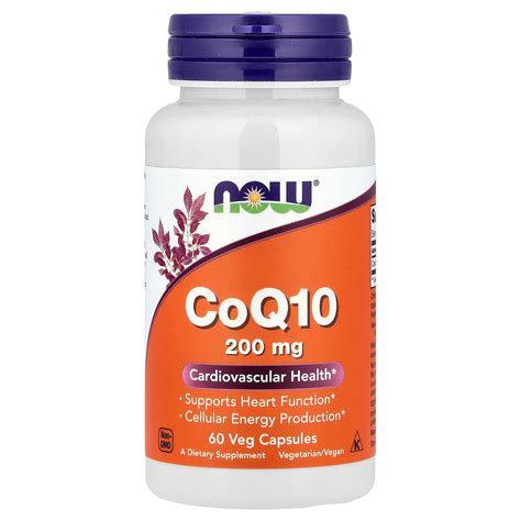 NOW CO Q 200MG 60CAP