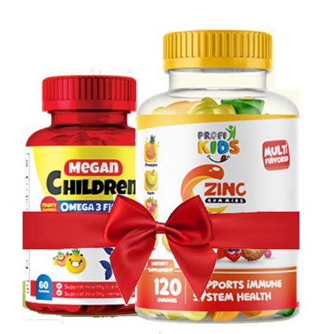 PROFI KIDS C ZINC 120GUM+MEGAN 60GUM