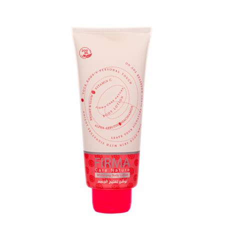 FIRMA CARE NATURE WHITENING BODY LOTION 200ML