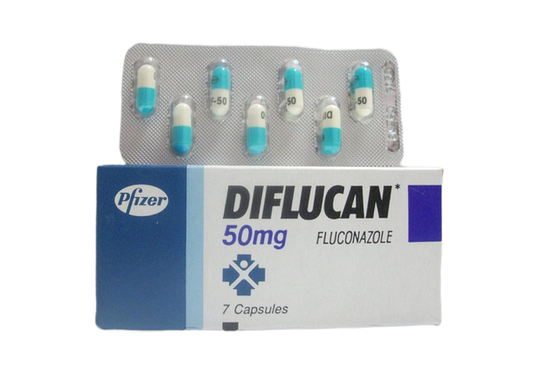 DIFLUCAN 50 MG 7 CAP --