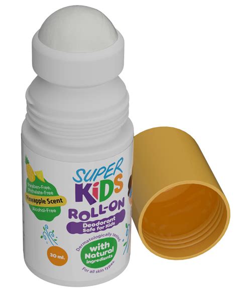 SUPER KIDS DEOD ROLL-ON PINEAPPLE 30 ML(1+1) OFF50