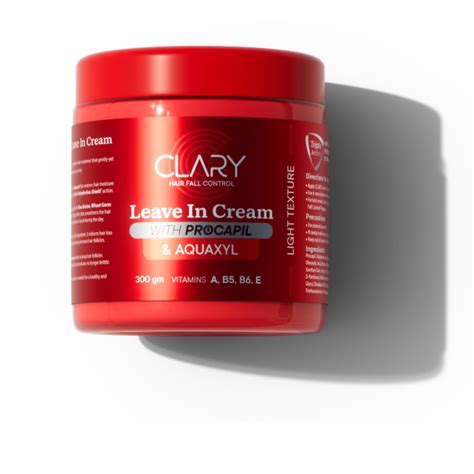 CLARY LEAVE IN CREAM 300GM+HAIR WATER 200ML OFFER