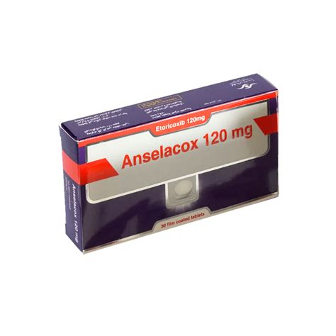 ANSELACOX 120 MG 30 TAB ---