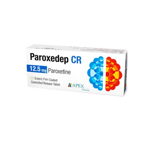 PAROXEDEP CR 12.5MG 30 TAB --