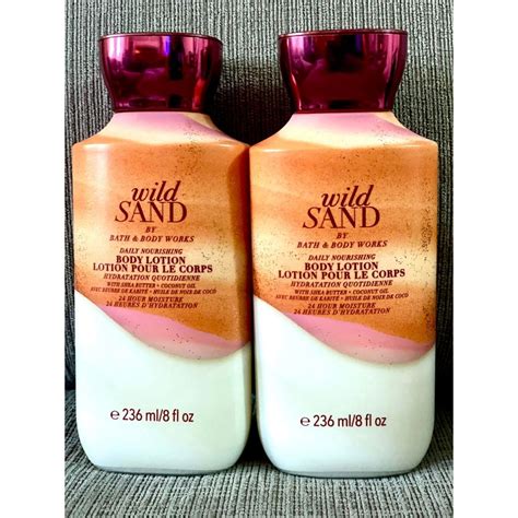 BATH AND BODY LOTION (WILD SAND) 236ML %%