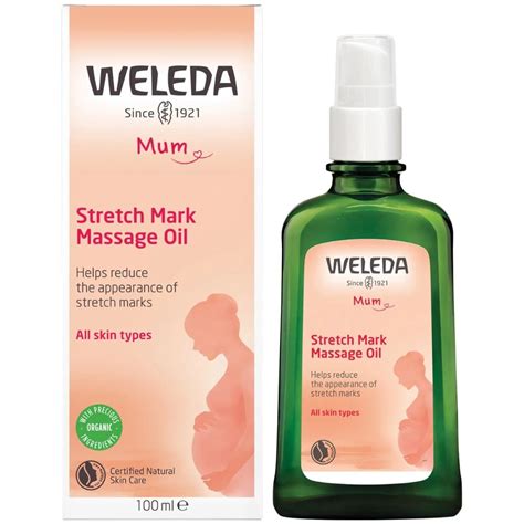 WELEDA STRETCH MARK MASSAGEOIL 100ML