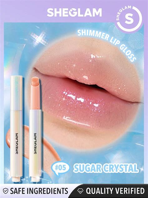 SHEGLAM POUT PERFECT SHIMMER LIP PLUMPER (SUGAR CRYSTAL) 2G
