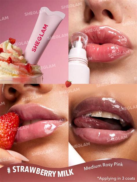 SHEGLAM CRYSTAL GLAZE MOIST LIP CARE (STRAWBERRY MILK)