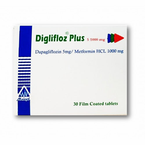 DIGLIFLOZ PLUS 5/1000 30 TAB --