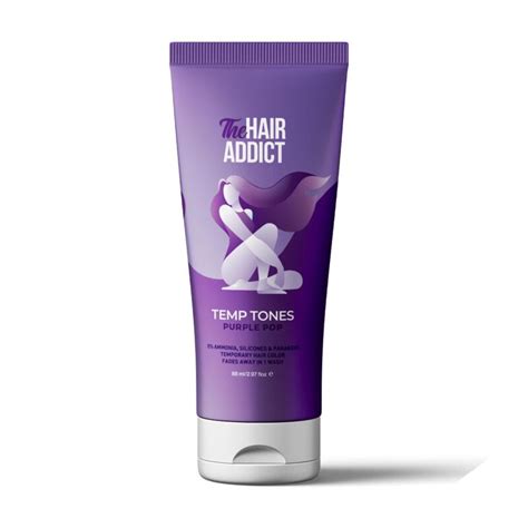 THE HAIR ADDICT TEMP TONES PURPLE POP 88ML