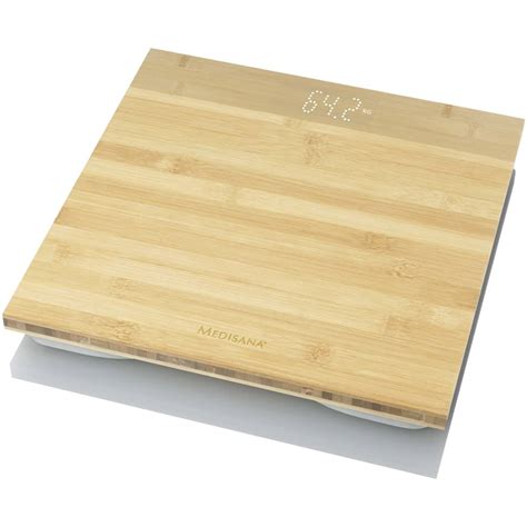 MEDISANA BAMBOO PERSONAL SCALE (PS 440) Wooden Scale
