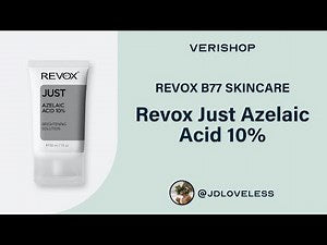 REVOX JUST AZELAIC ACID 10% BRIGHTENING SOLUTION 30ML