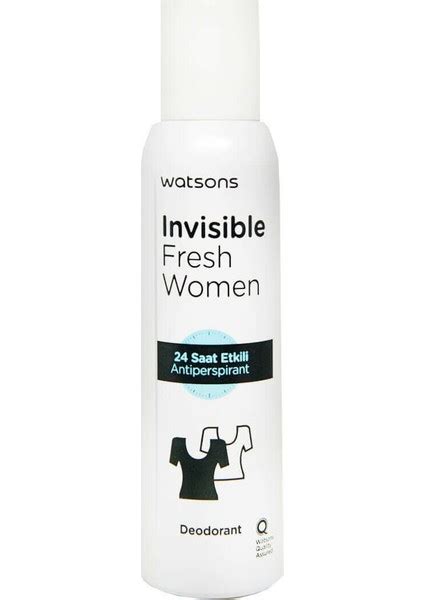 WATSONS INVISIBLE FRESH WOMEN DEO SPRAY 150 ML %%